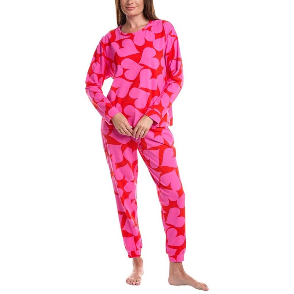 Bedhead Womens  X Trina Turk 2Pc Pajama Set, Pink